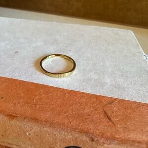 Gold Minimalist Ring- Gold Plated, 11:11, 11, Make A Wish, Lucky ring, Modern
